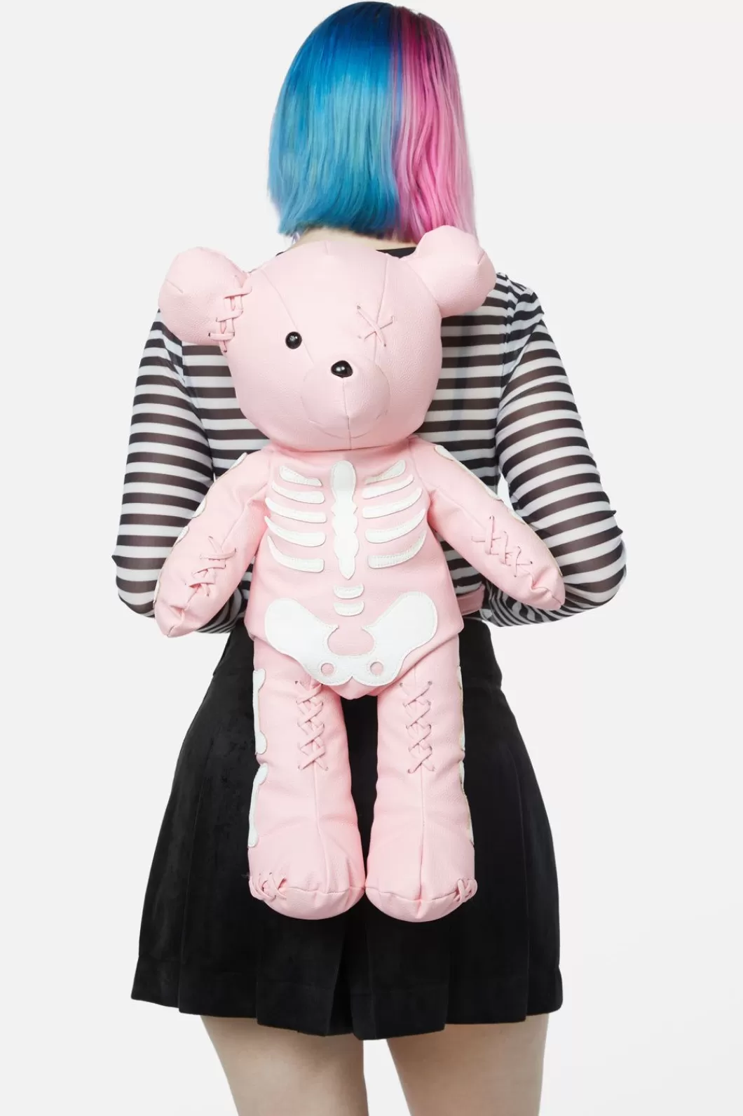 Bags<Black Friday Skeleton Teddy Backpack