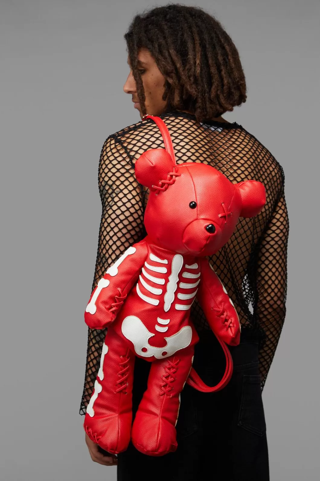 Bags<Black Friday Skeleton Teddy Backpack