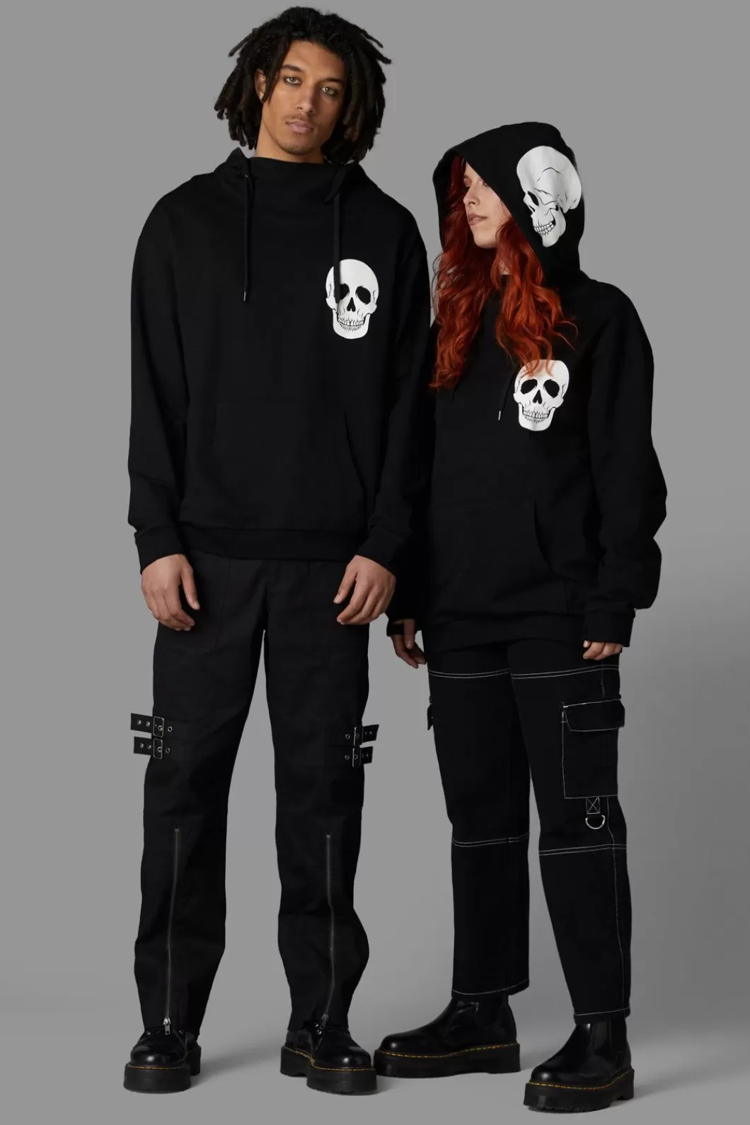 Jumpers & Knits<Black Friday Skull Hoodie