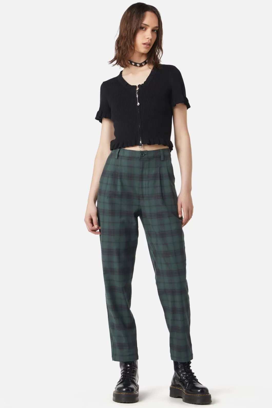 Pants & Jumpsuits<Dangerfield Social Class Tartan Pant