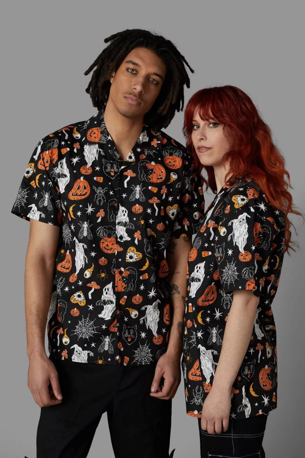 Shirts & Tees<Black Friday Spooky Season Short Sleeve Shirt