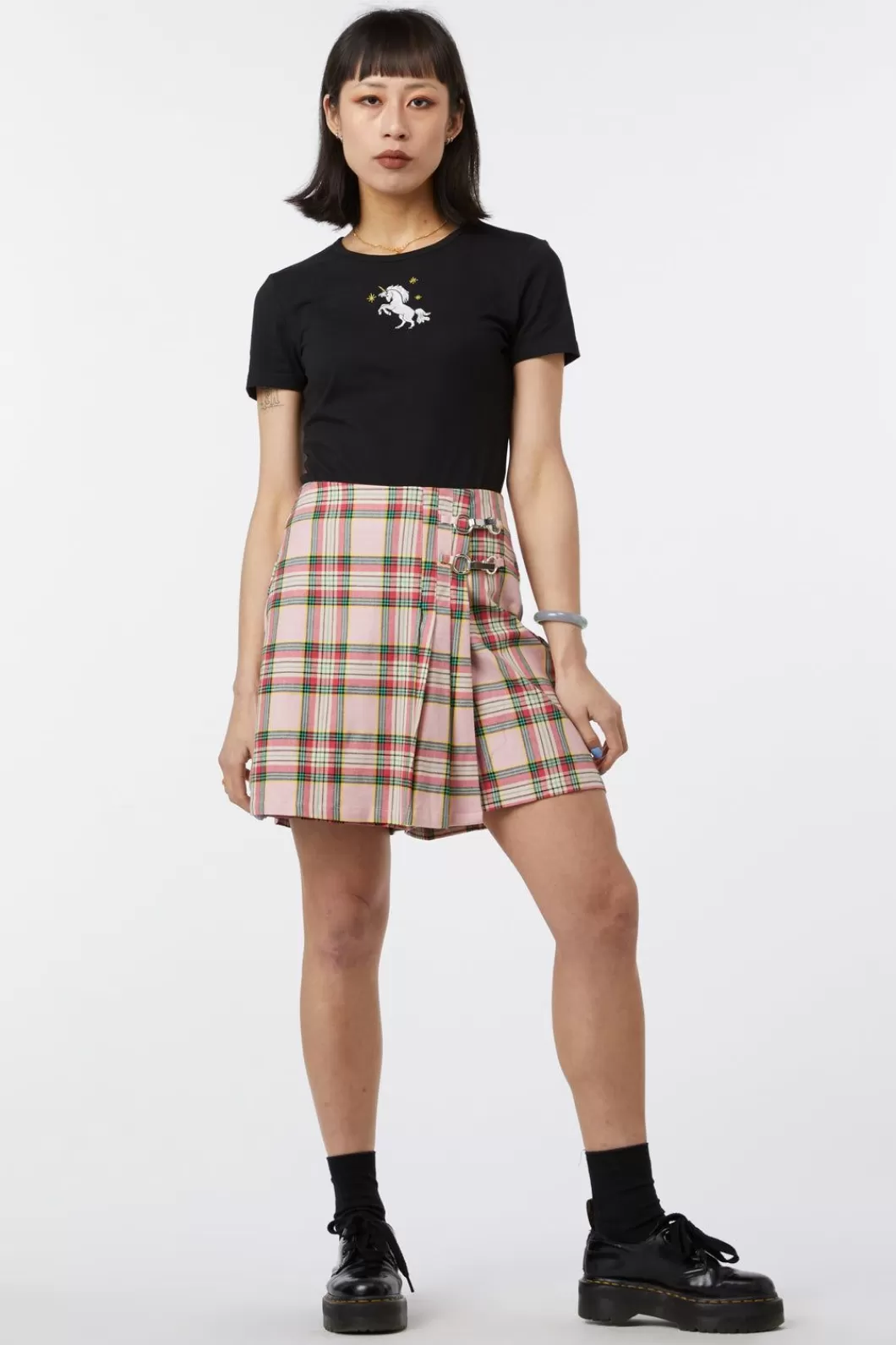 Skirts & Skorts<Dangerfield Spring Tartan Pleat Skort