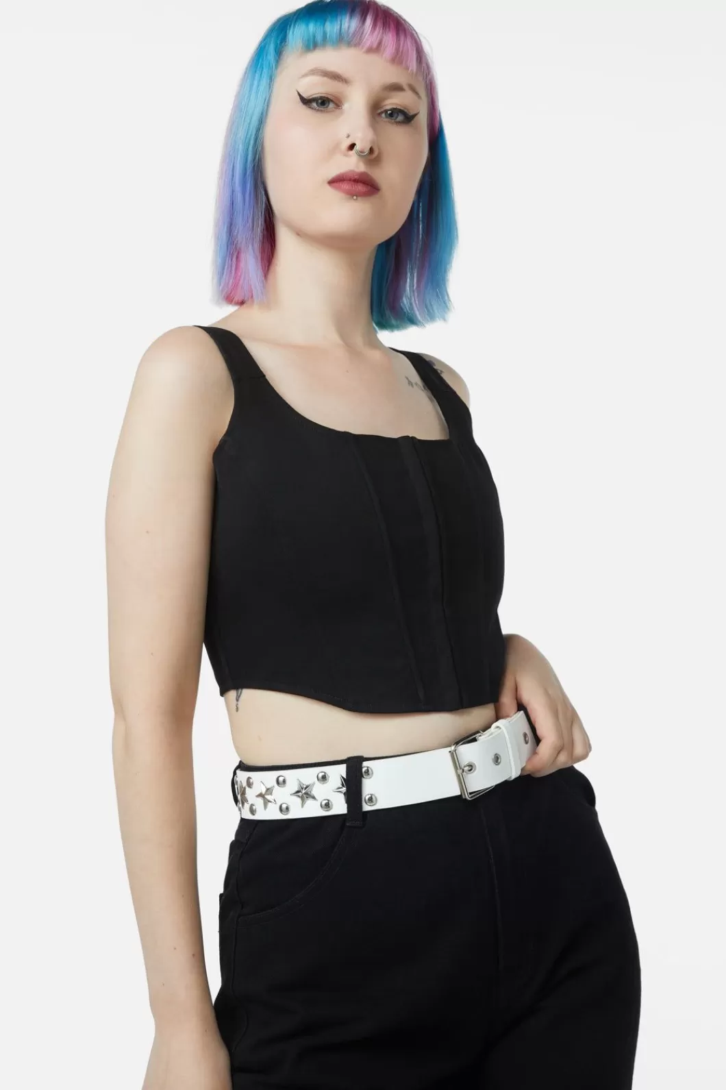 Belts & Harnesses<Black Friday Star Stud Belt