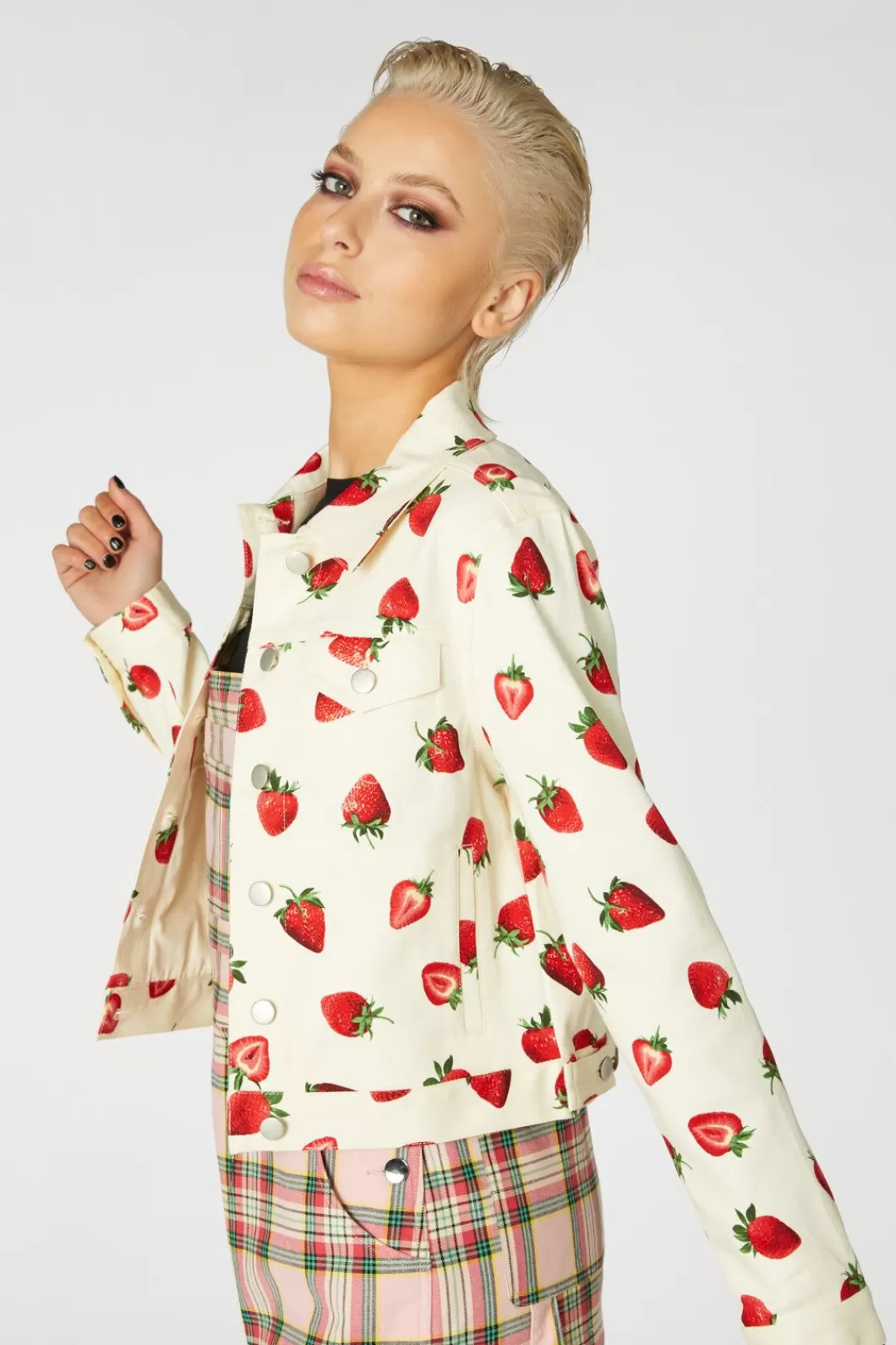 Jackets & Coats<Dangerfield Strawberry Drill Jacket