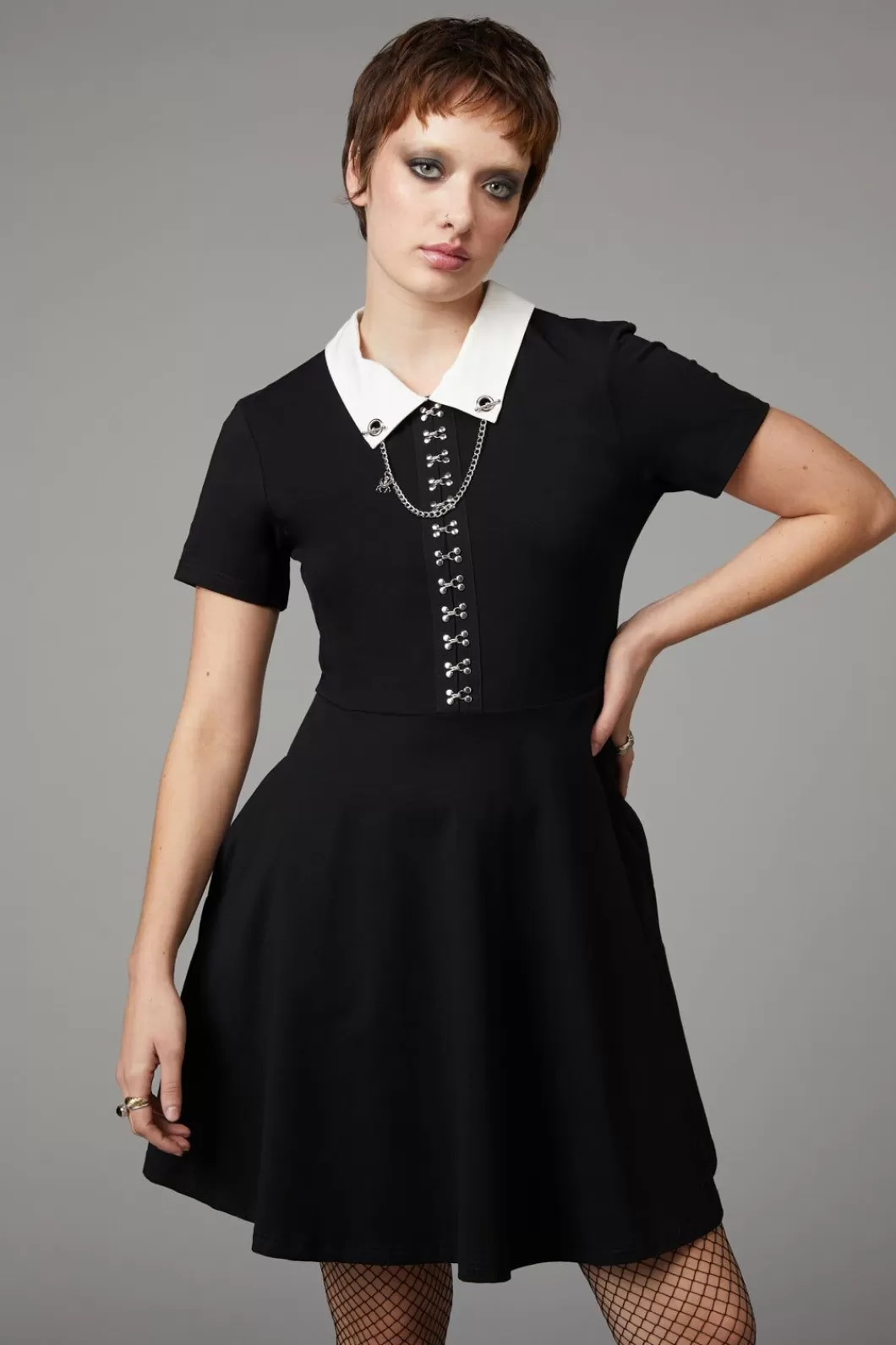 Dresses & Pinafores<Black Friday Strings Gothic Dress