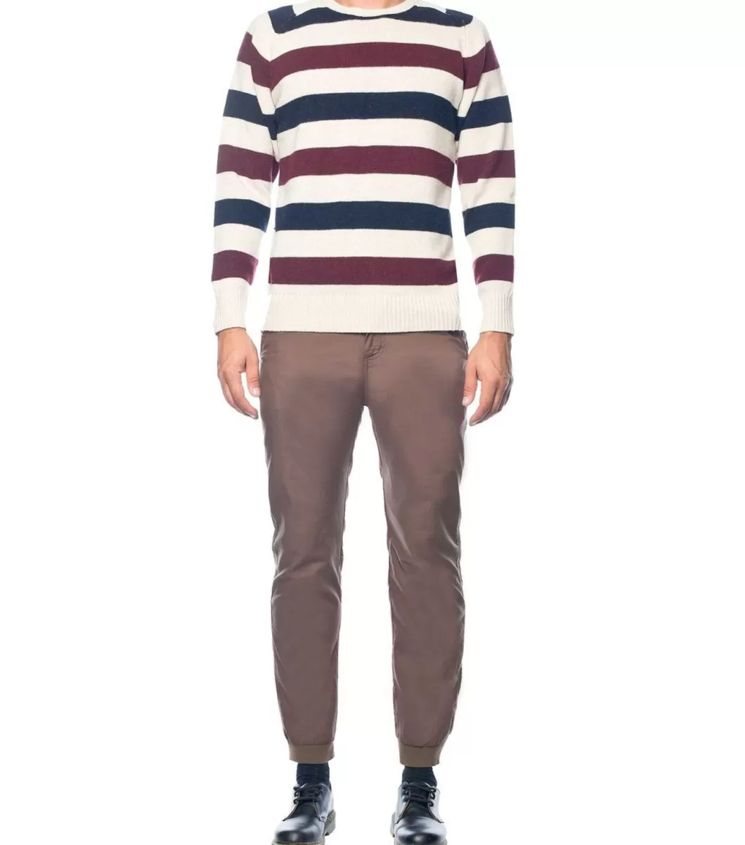 Jumpers & Knits<Dangerfield Stripey Raglan Jumper