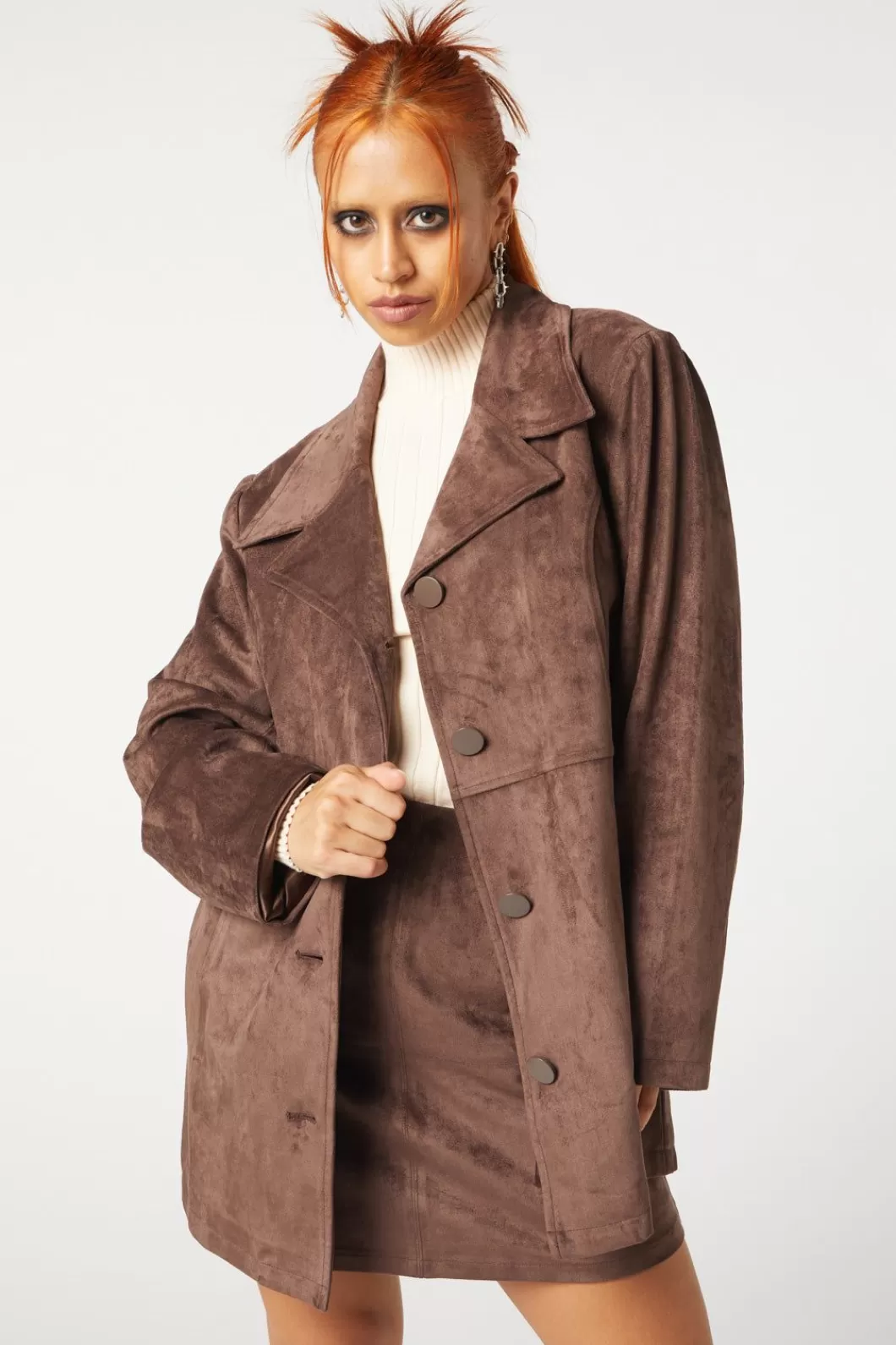 Jackets & Coats<Dangerfield Suede Glade Jacket