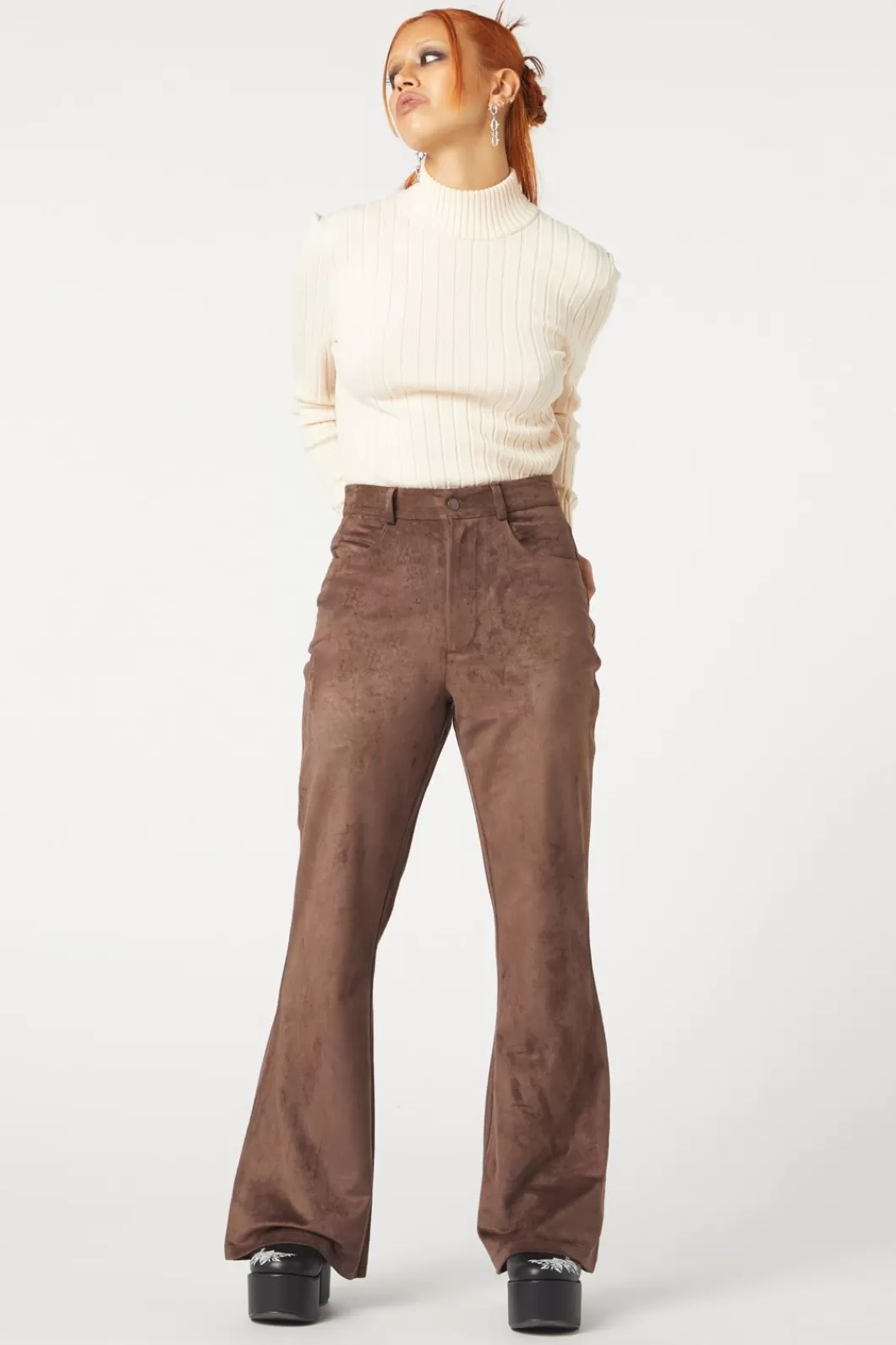 Pants & Jumpsuits<Dangerfield Suede Glade Pant