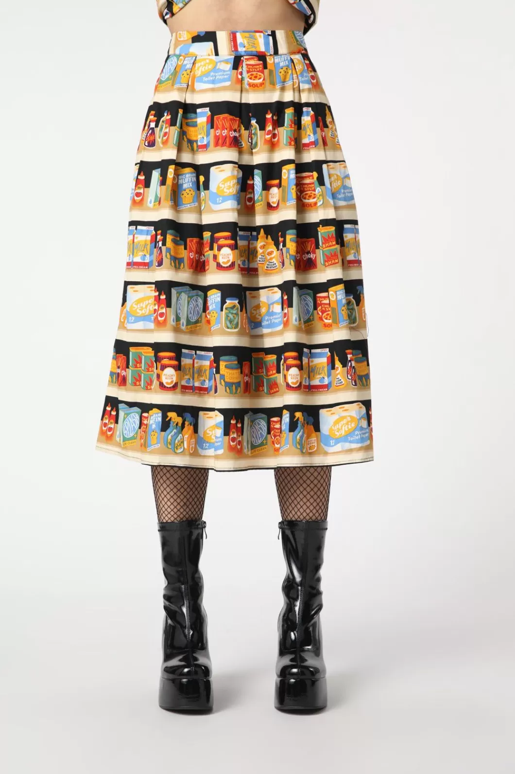 Skirts & Skorts<Dangerfield Supermarket Cotton Skirt