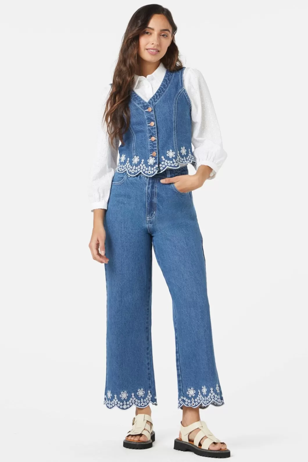 Pants & Jumpsuits<Princess Highway Suzie Scallop Jean