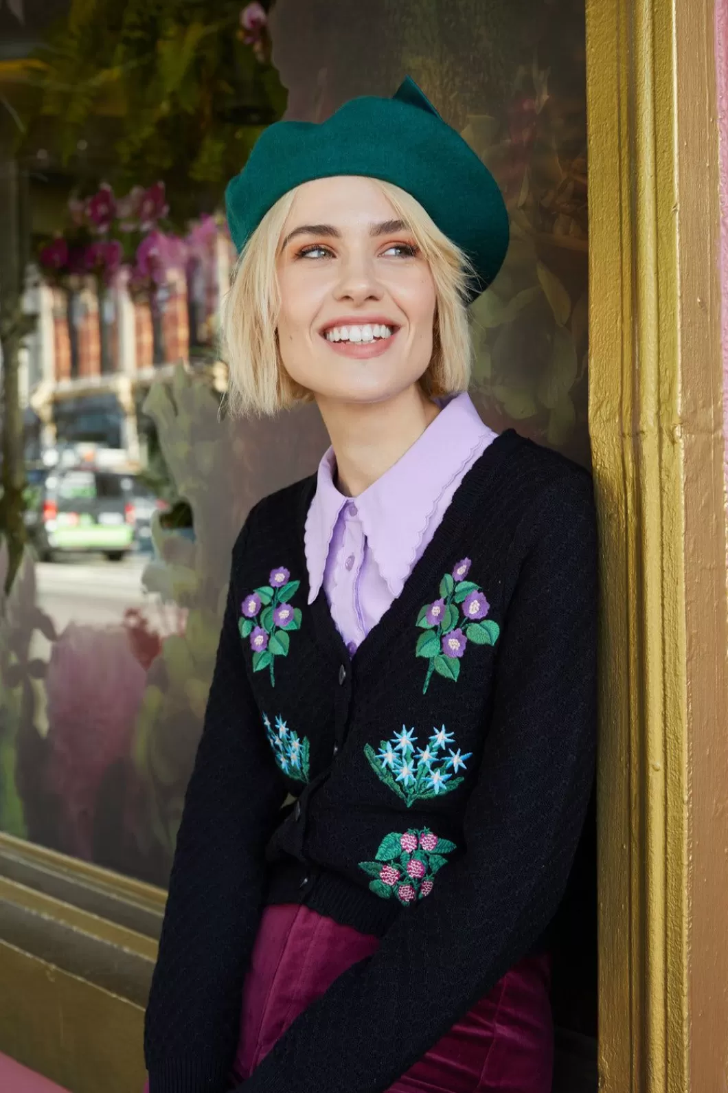 Knitwear & Cardis<Princess Highway Sweet Garden Embroidered Cardi