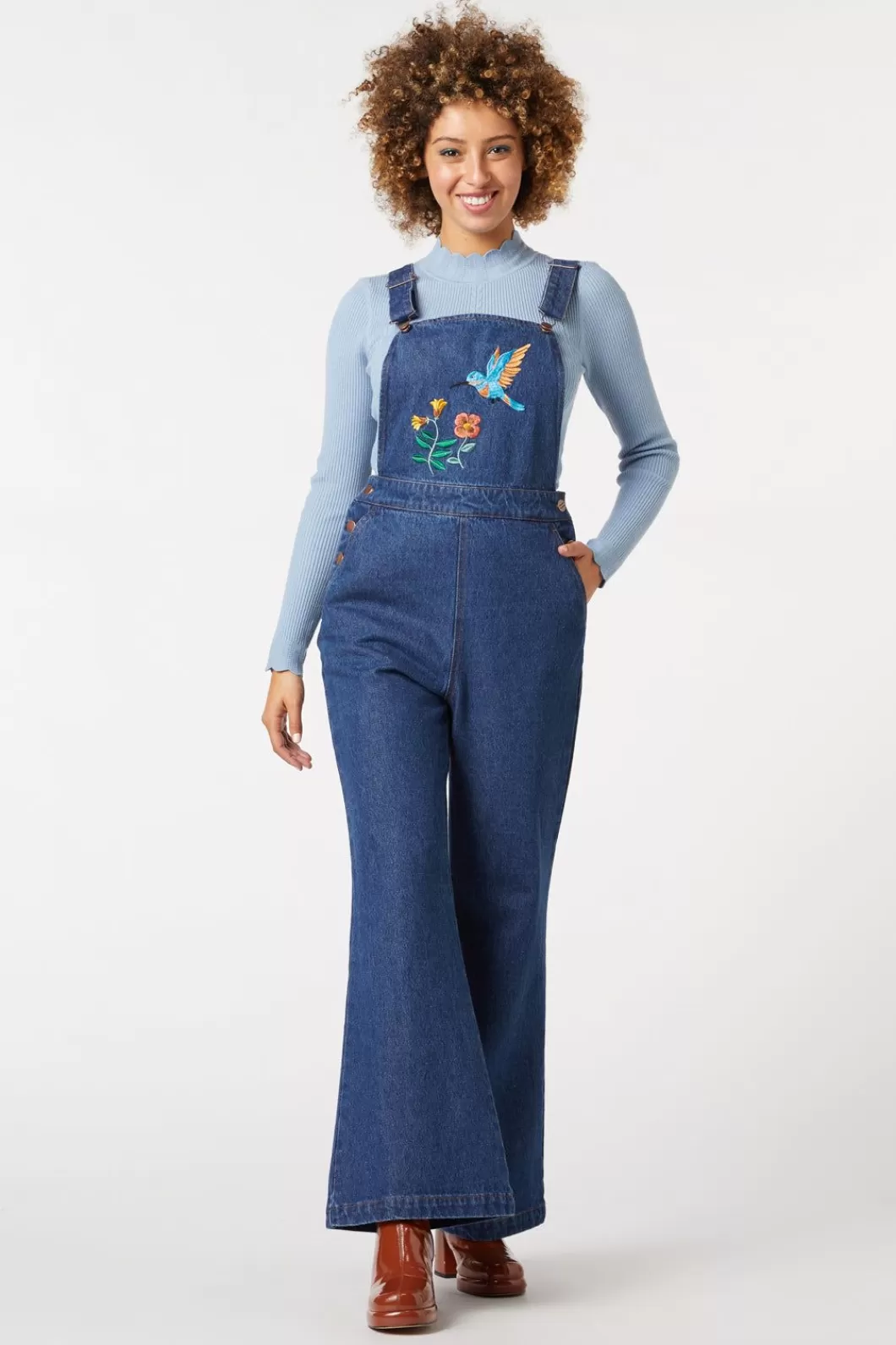 Pants & Jumpsuits<Princess Highway Sweet Nectar Embroidered Overall