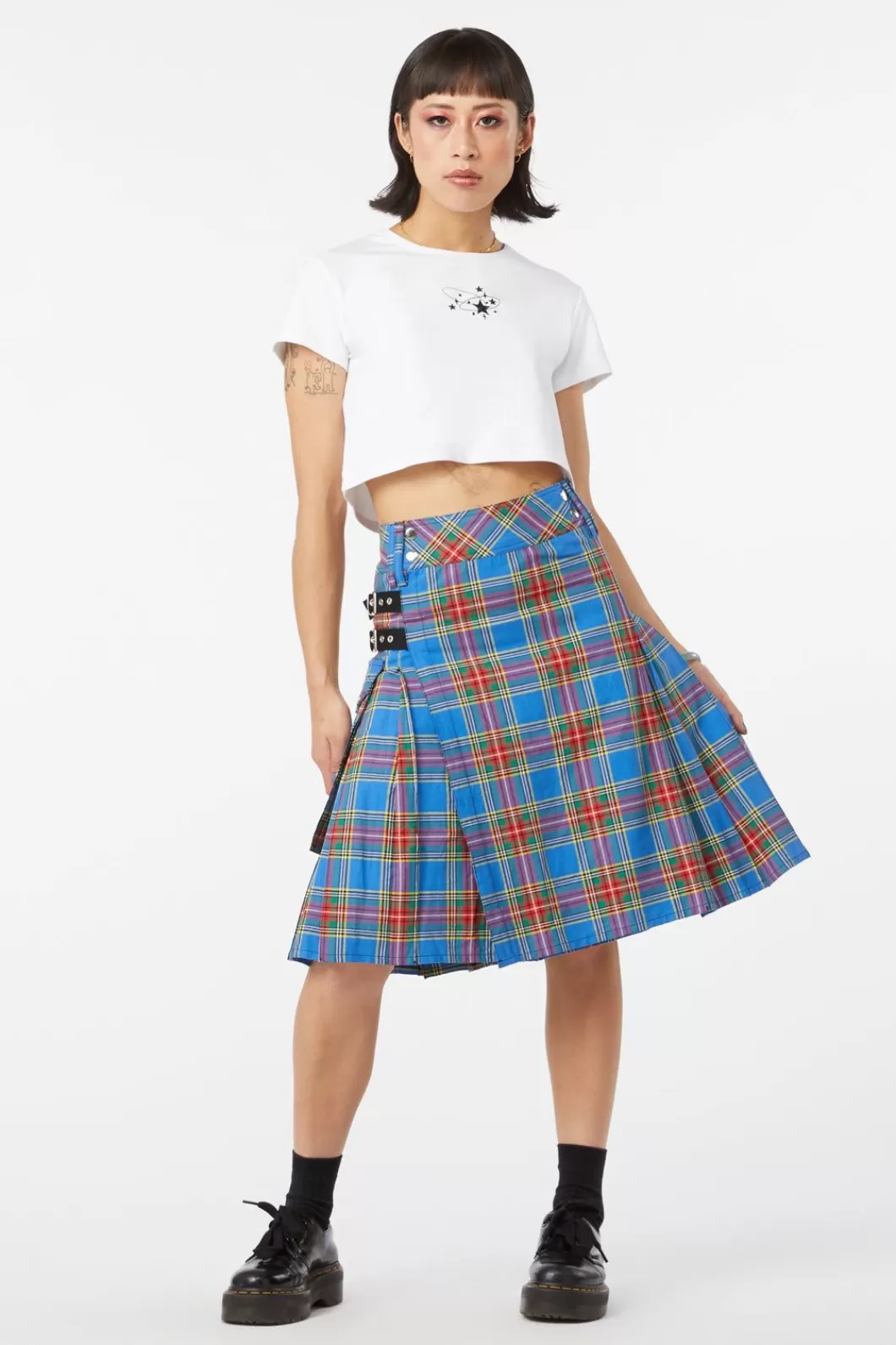 Pants & Shorts<Dangerfield Tartan Billie Twill Kilt