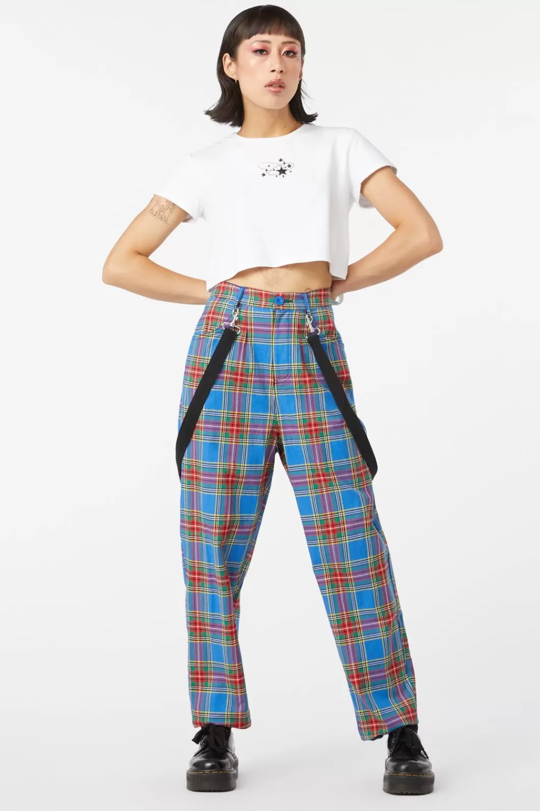 Pants & Shorts<Dangerfield Tartan Billie Twill Pant