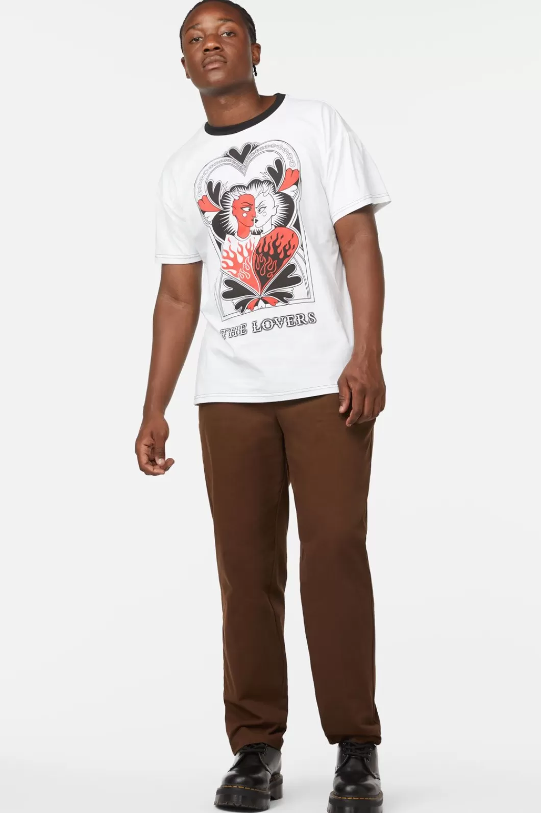 Shirts & Tees<Dangerfield The Lovers Print Tee