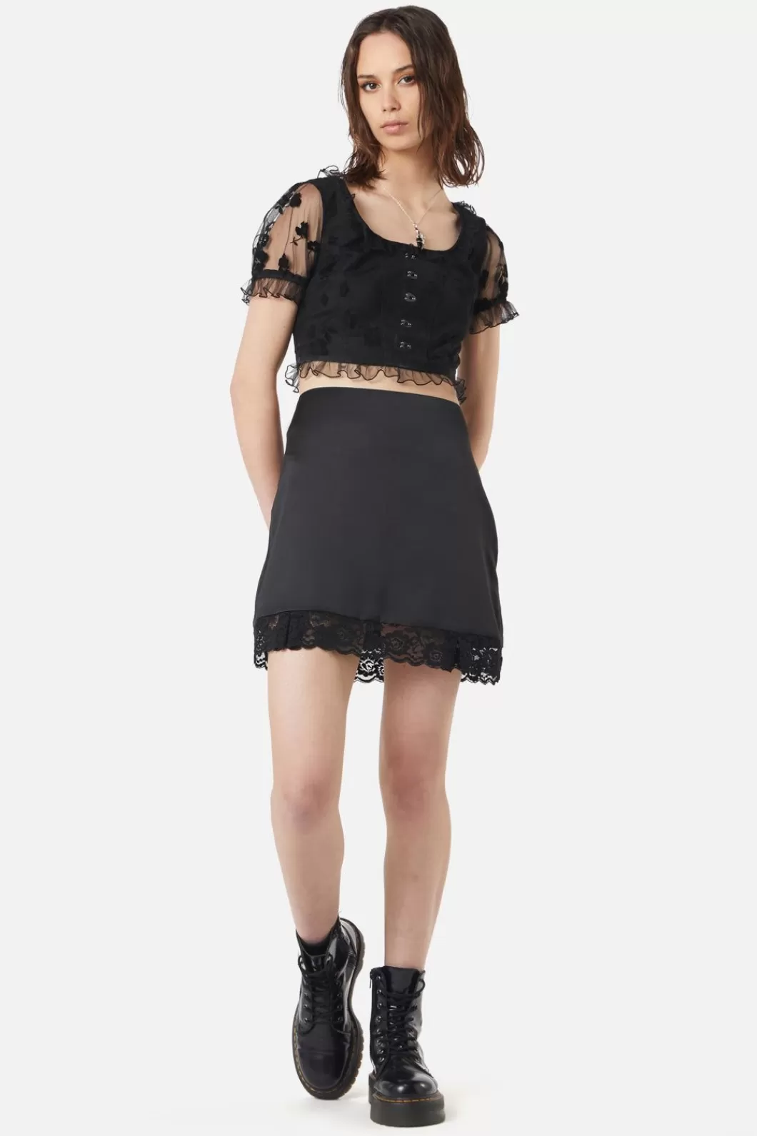 Blouses & Tops<Dangerfield The Manor Lace Corset Top