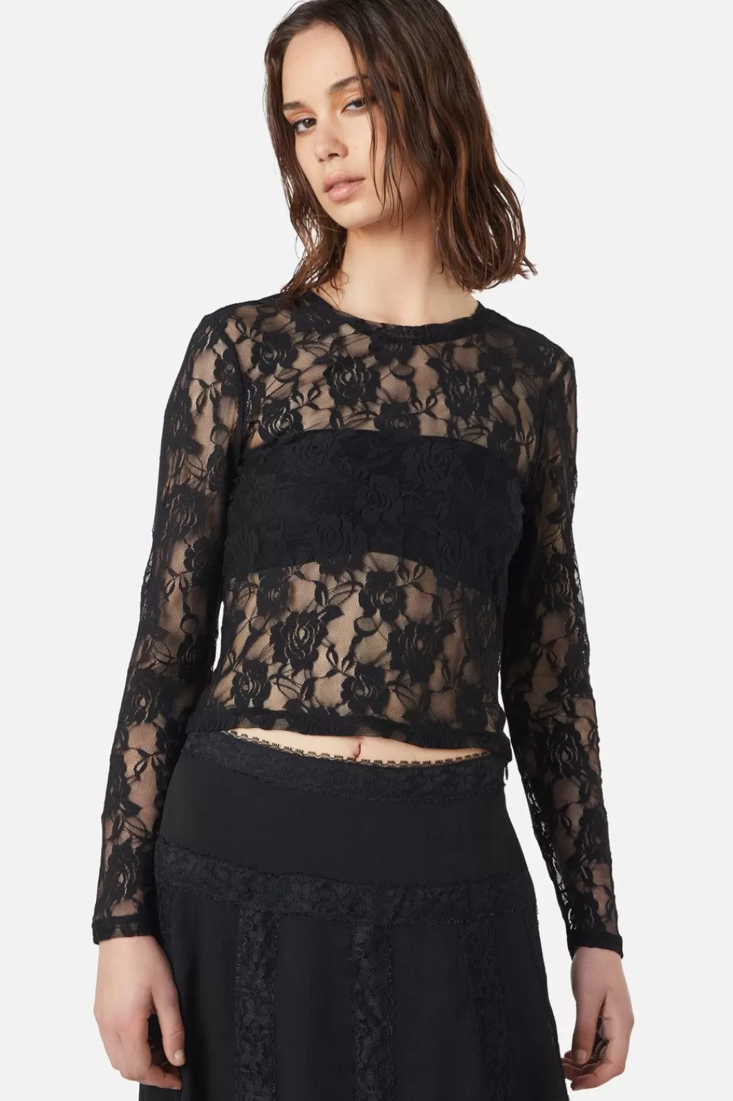 Blouses & Tops<Dangerfield The Manor Lace Top