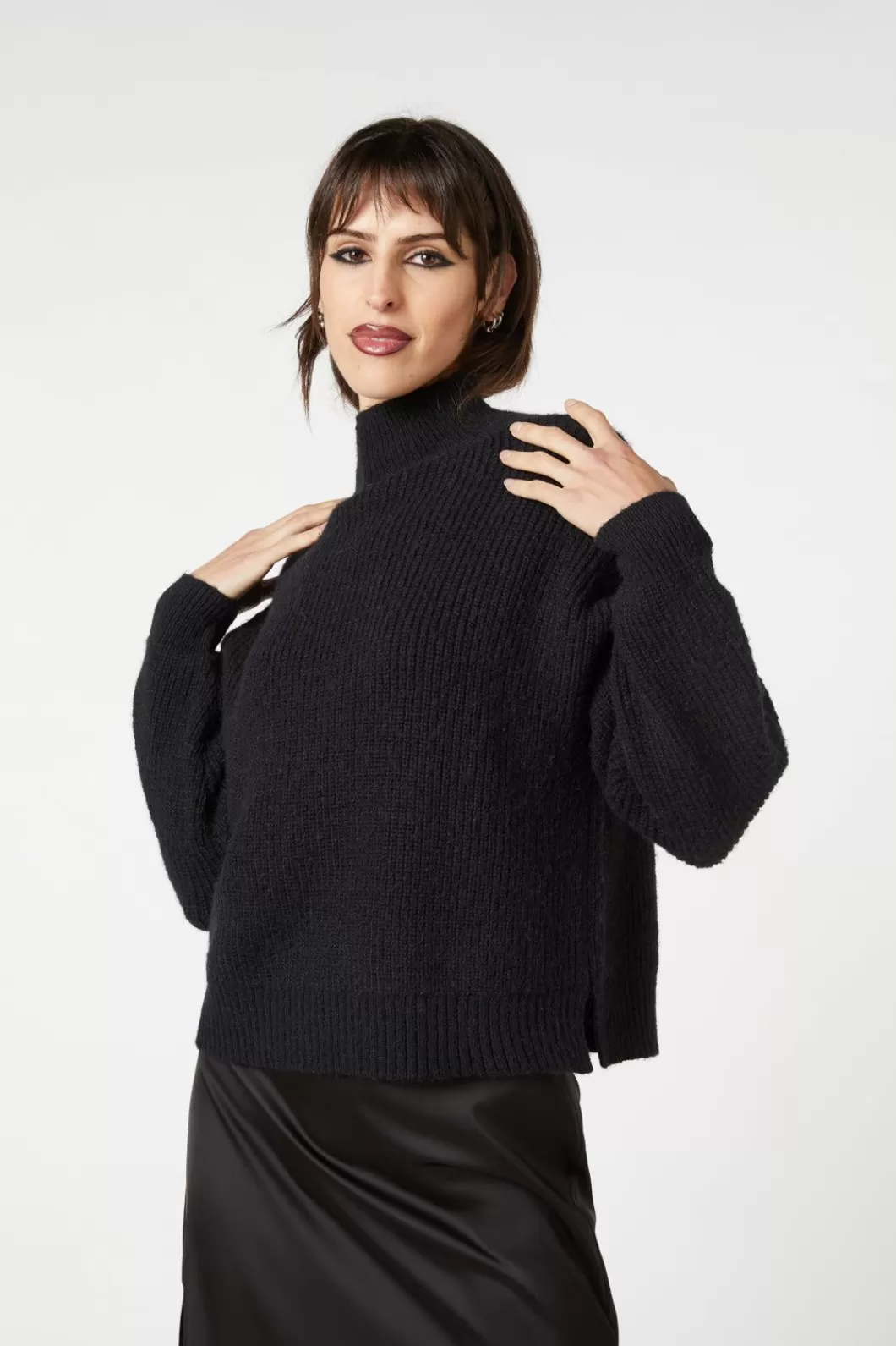 Knitwear & Cardis<Dangerfield Time U0026 Date Fluffy Jumper