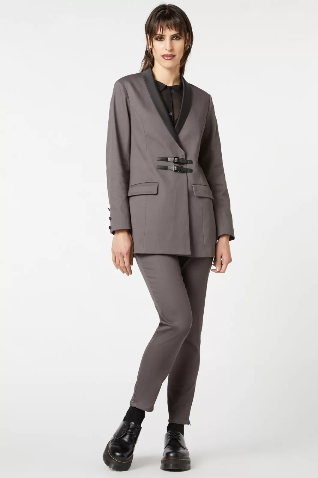 Jackets & Coats<Dangerfield Time U0026 Date Shawl Blazer