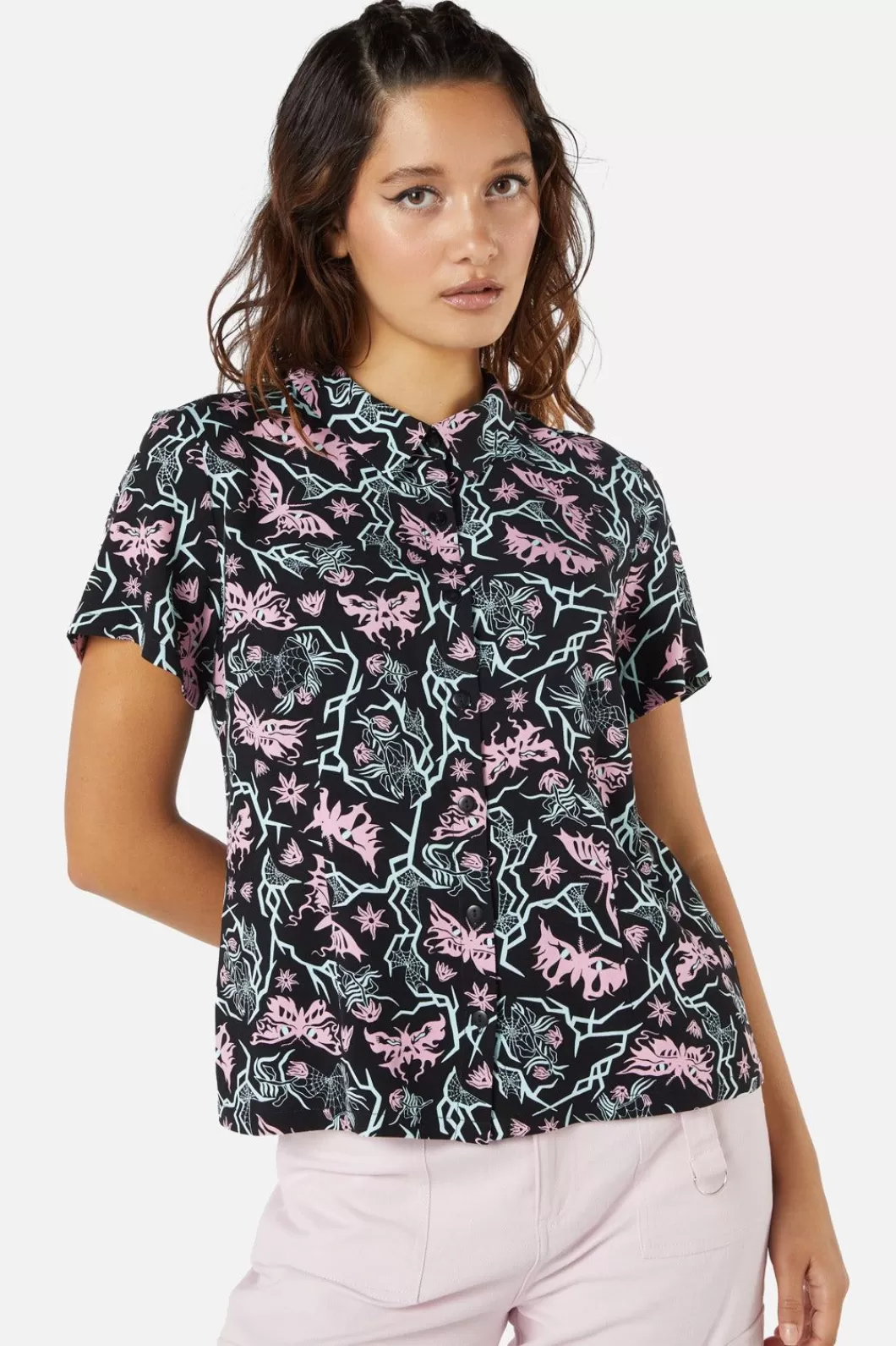 Blouses & Tops<Dangerfield To The Butterflies Printed Blouse