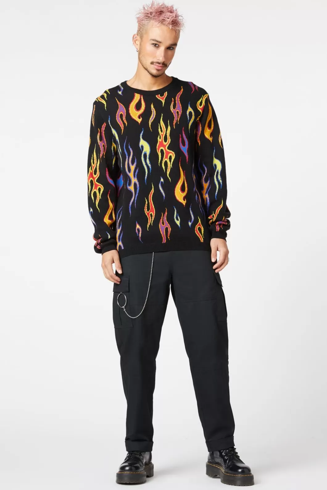 Jumpers & Knits<Dangerfield True Colours Flame Knit