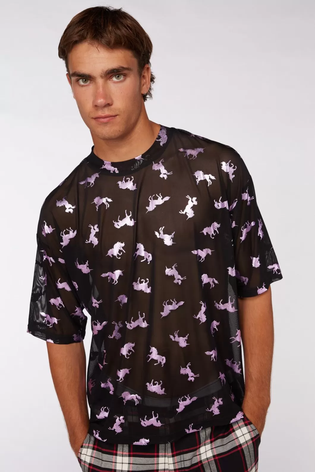 Shirts & Tees<Dangerfield Unicorn Unisex Mesh Top