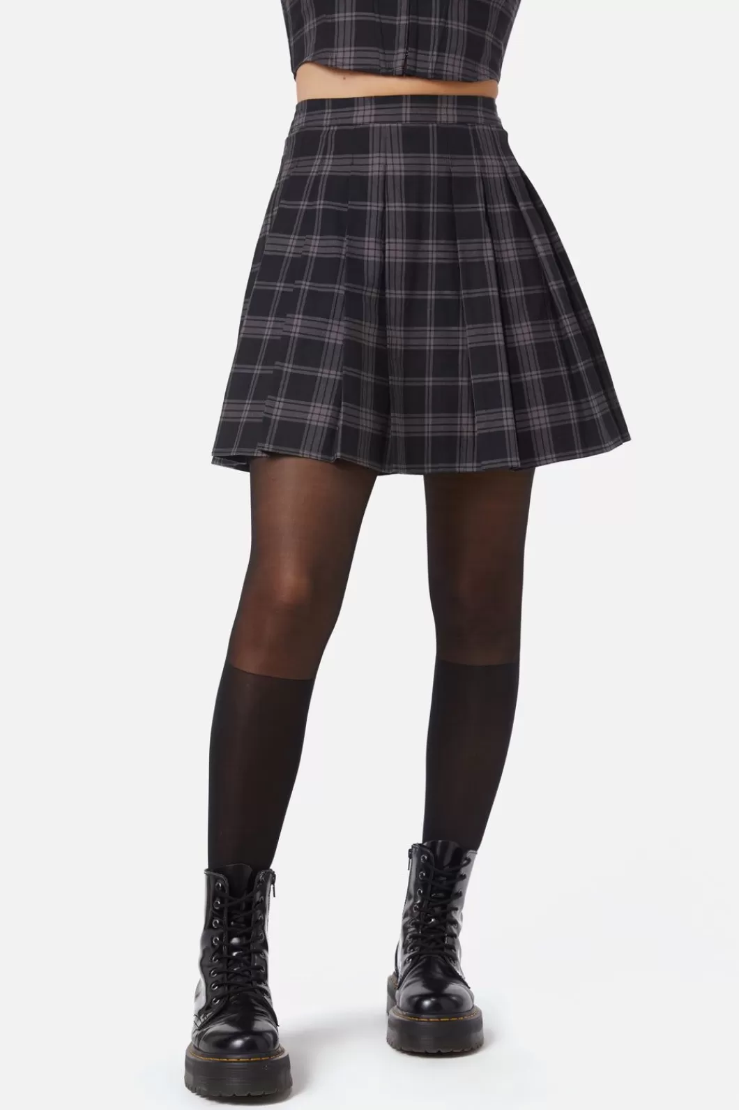 Skirts & Skorts<Dangerfield Victoria Tartan Pleated Skirt