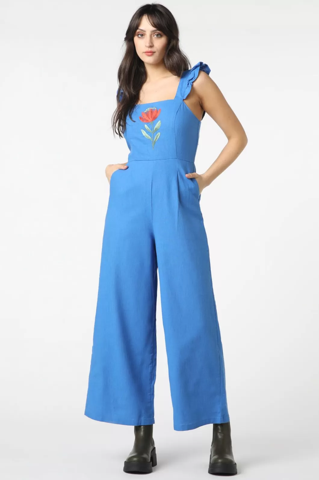 Pants & Jumpsuits<Princess Highway Waratah Embroidered Jumpsuit