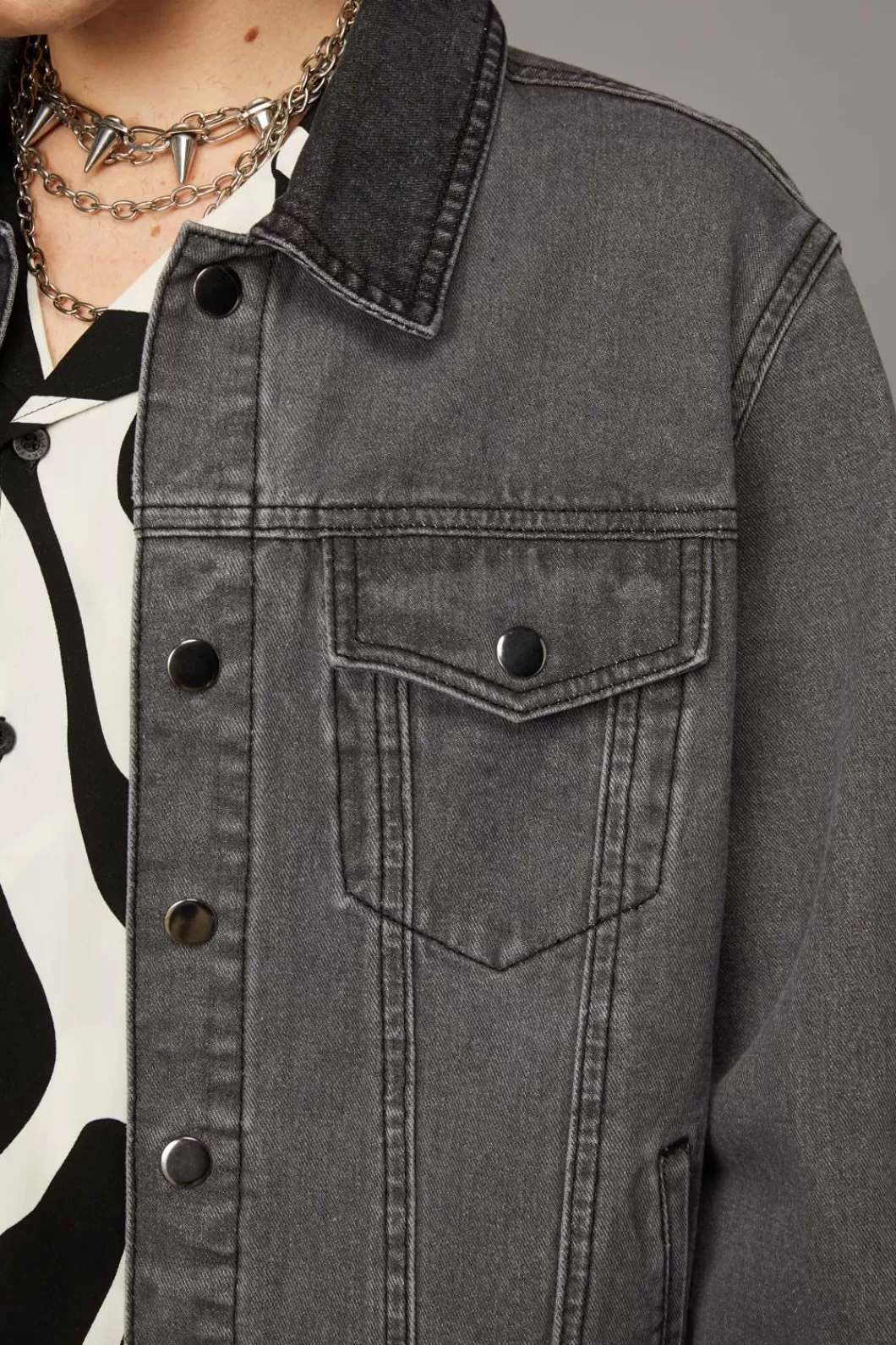 Coats & Jackets<Black Friday Washed Denim Trucker Jacket