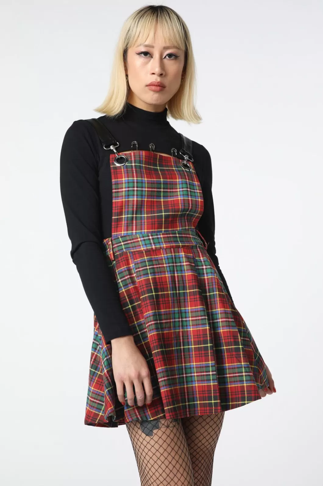 Dresses & Pinafores<Dangerfield Wichita Tartan Punk Pinny