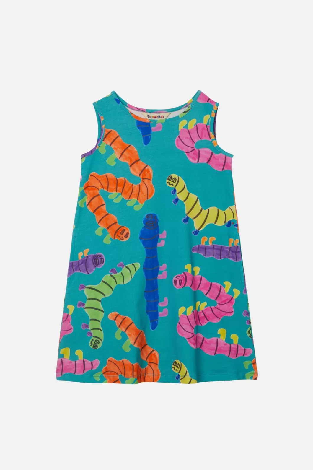 Dresses & Pinafores<Dangerkids Worm Hug Kids Jersey Dress