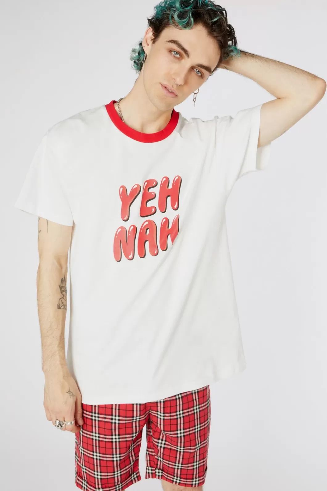 Shirts & Tees<Dangerfield Yeh Nah Oversized Cotton Tee